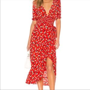 Faithfull the brand wrap skirt